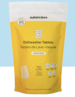 FREE NatureBee Dishwasher Tablets Sample!